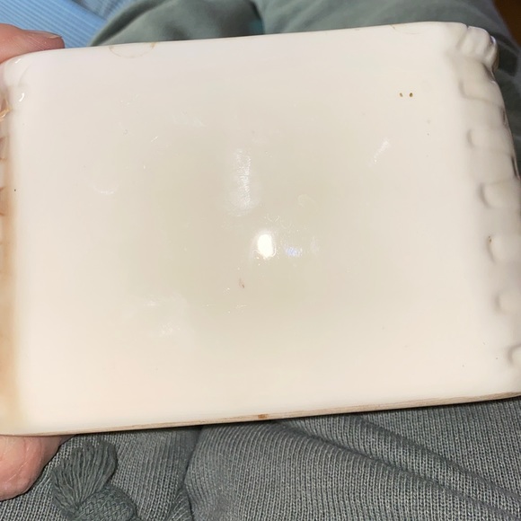 Vintage ceramic planter trout basket - Picture 4 of 5